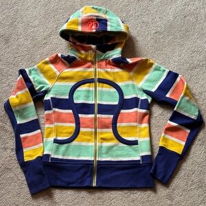 Lululemon Athletica Multicolor Striped Hoodie